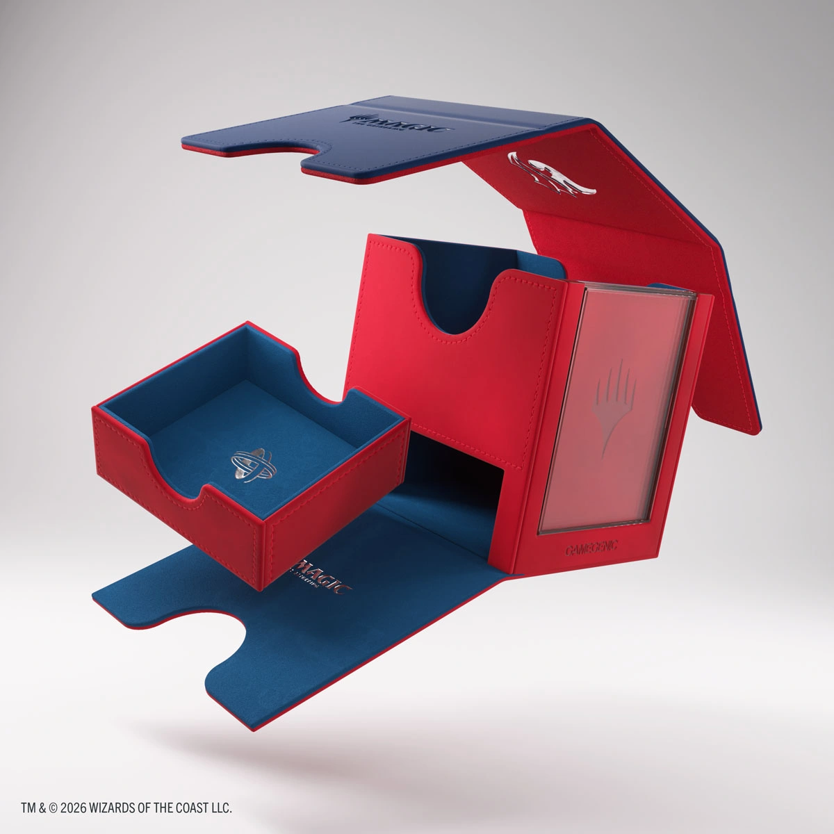 Gamegenic | Secrets of Strixhaven - Rot/Blau | Deckbox Sidekick Plus100+ XL