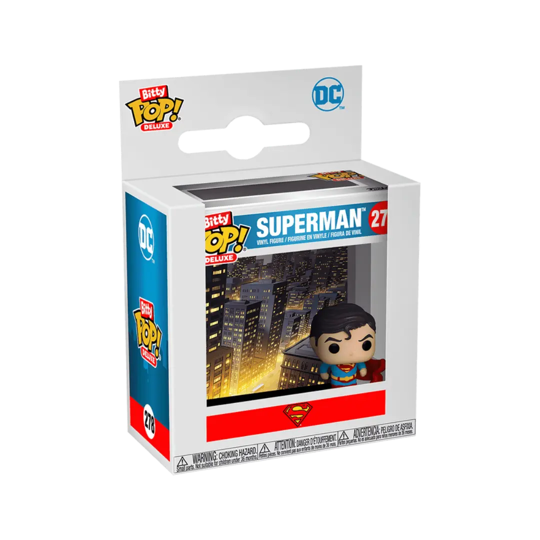 Bitty POP! Deluxe: Superman (Cityscape) - Superman