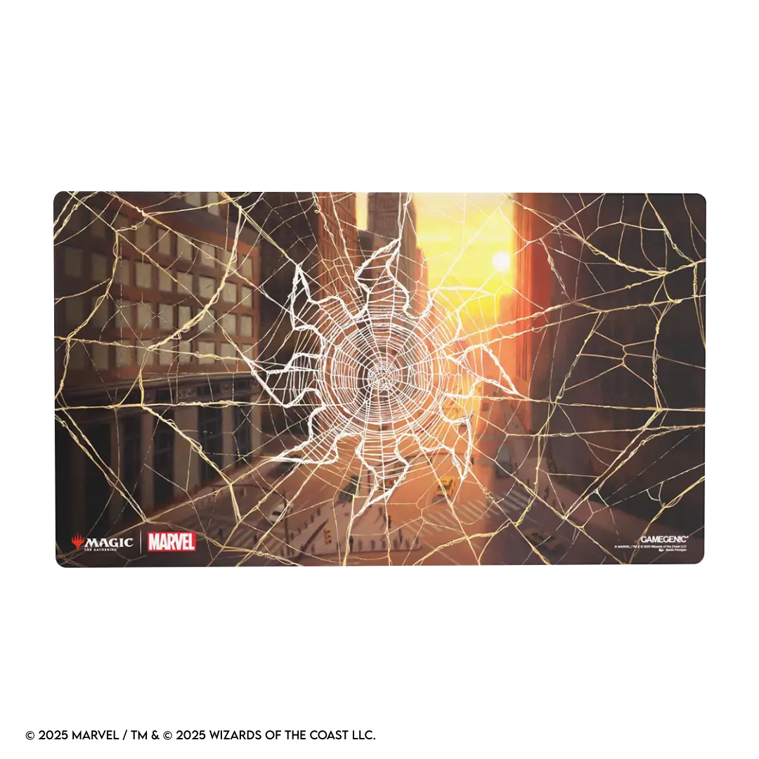 Gamegenic | Spider-Man / Plains | Shiny Playmat Magic: The Gathering