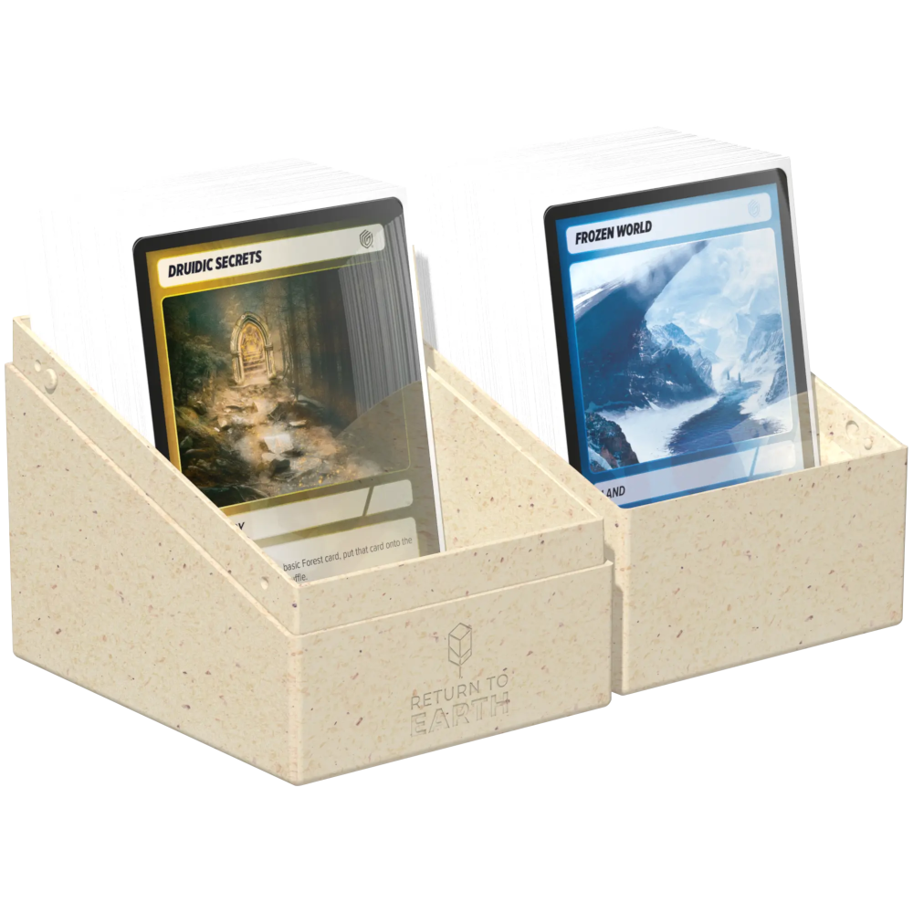 Ultimate Guard | Return To Earth Boulder Deck Case | 133+ Standardgröße Natural