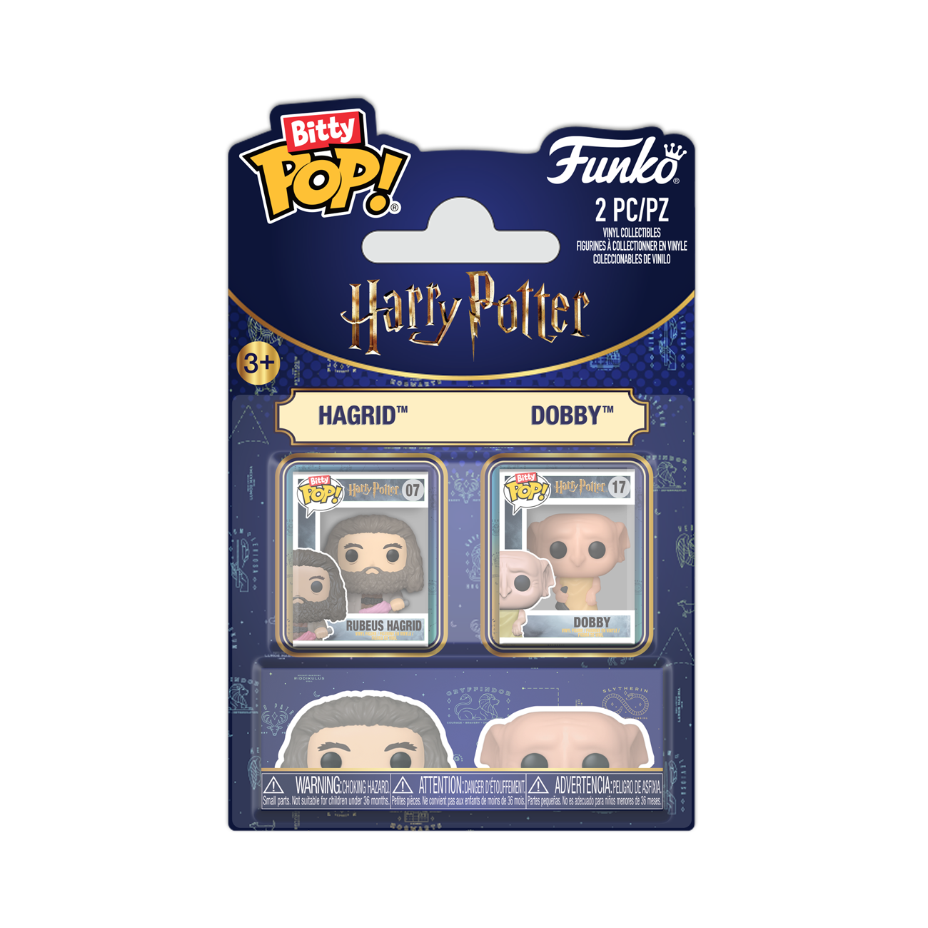 Bitty POP 2-Pack | Rubeus Hagrid & Dobby | Harry Potter