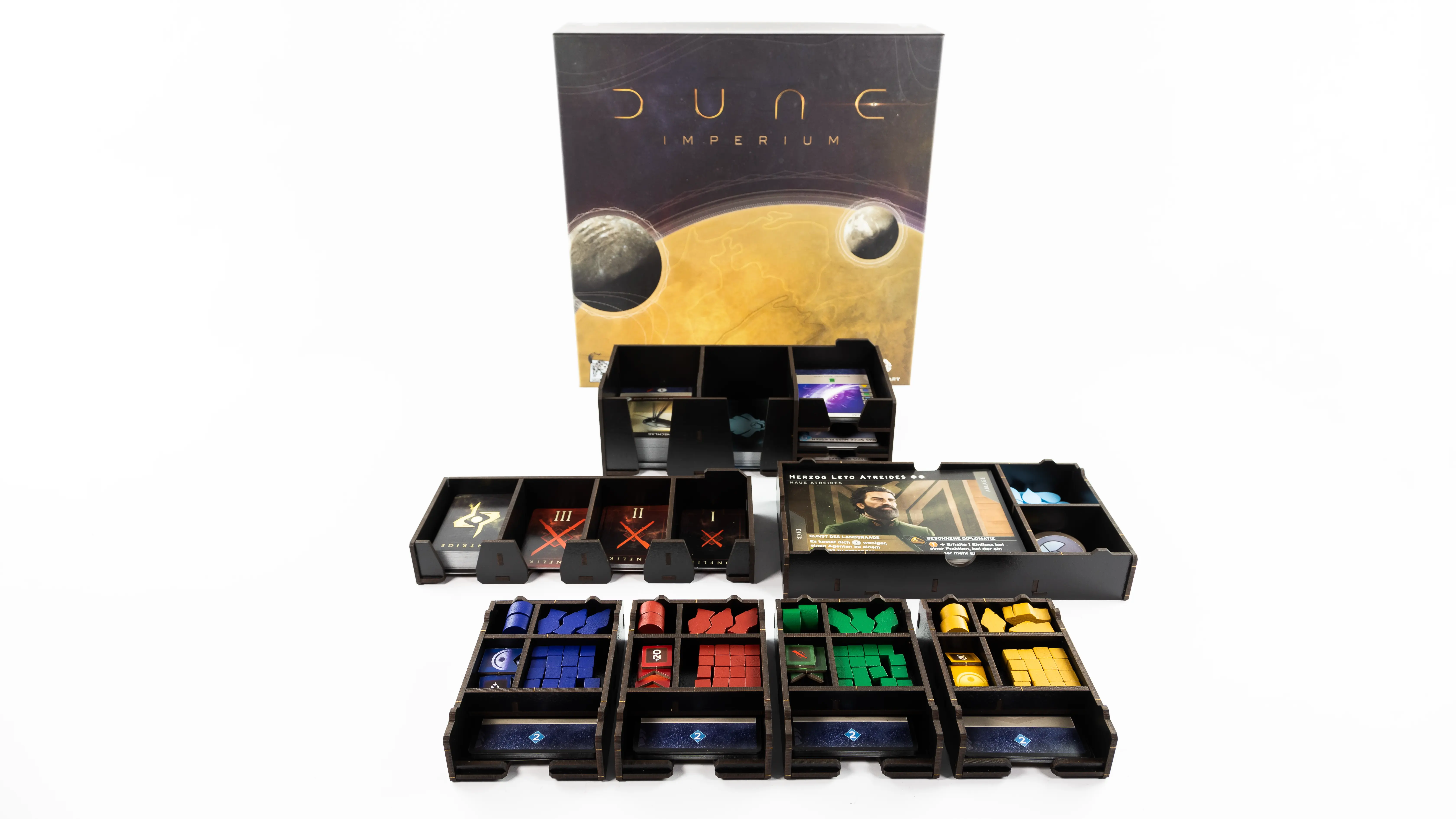 Kraken Wargames | Dune Imperium | Black Organizer