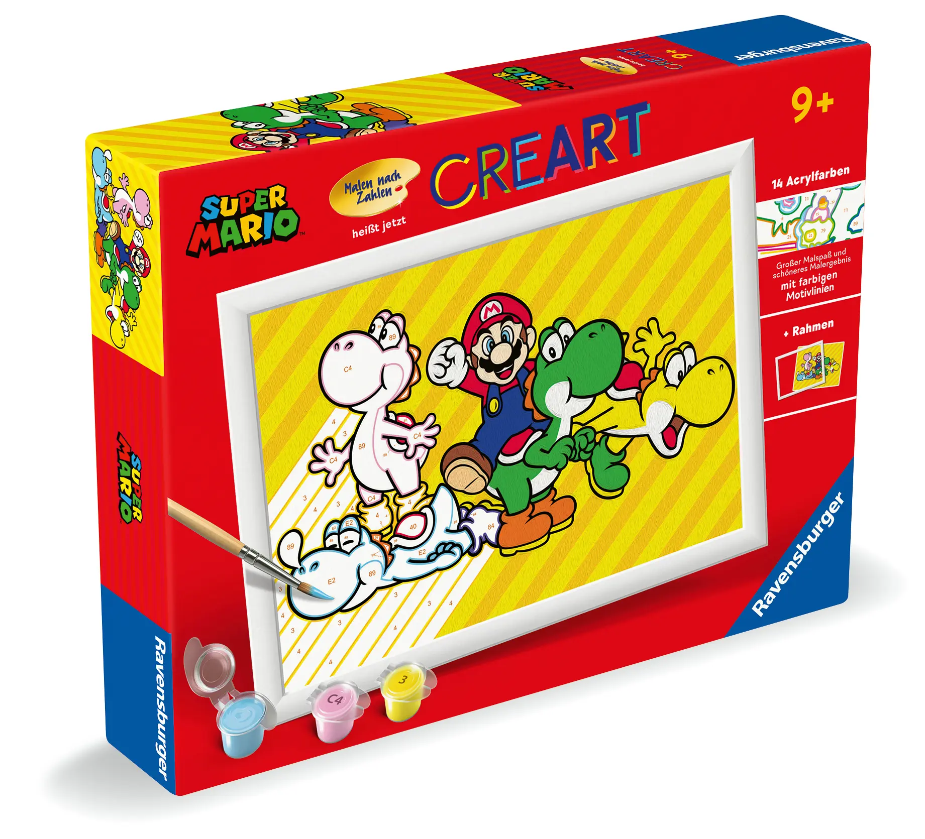 Ravensburger | Super Mario | CreArt Malen nach Zahlen