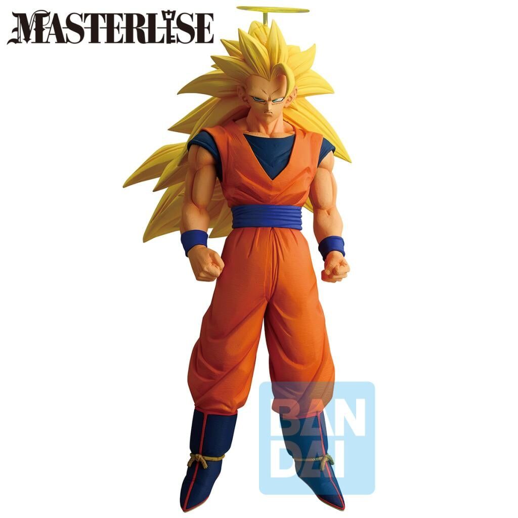 Banpresto | Super Saiyan 3 Son Goku Masterlise Ichibansho (25cm) | Dragon Ball Z Battle of the Super Saiyan