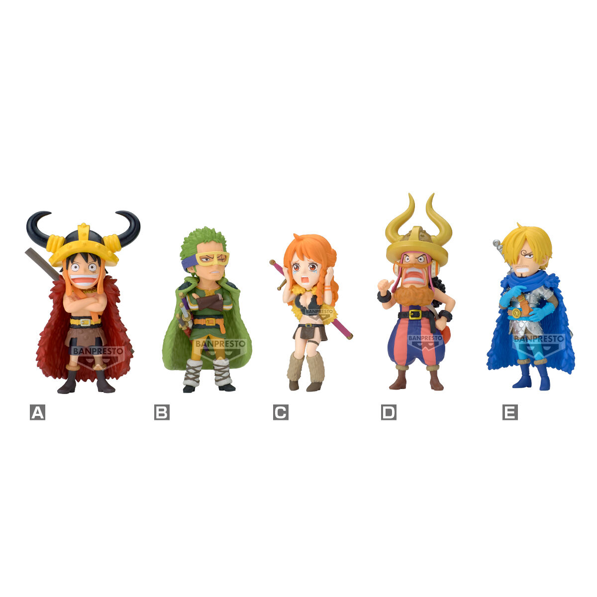 Banpresto | Elbaph 1 WCF (6 Figuren Display) (7-9cm) | One Piece