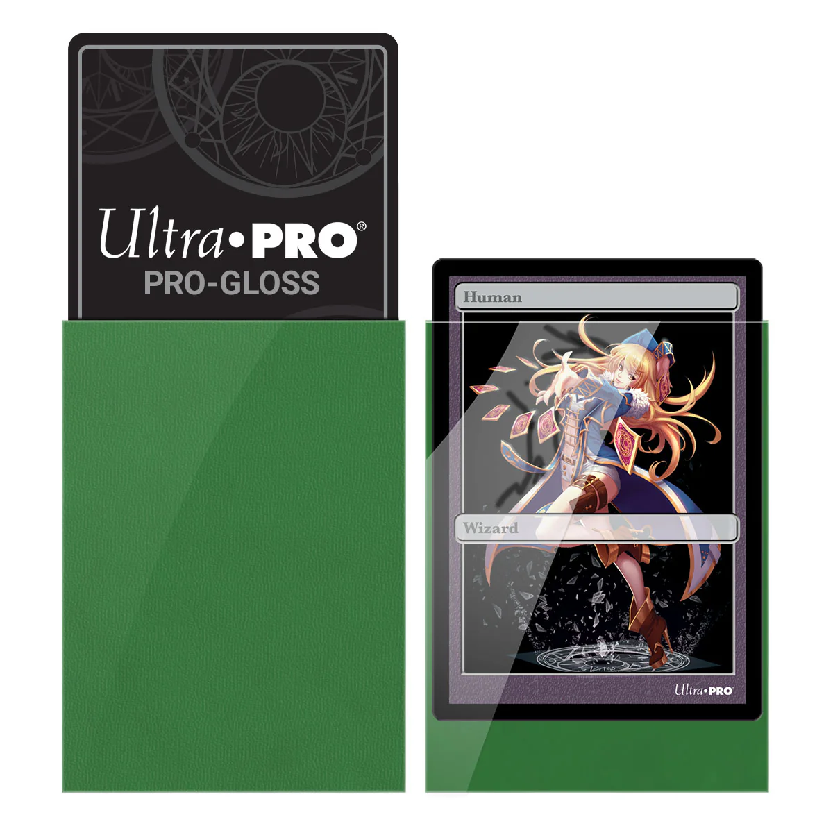 Ultra Pro: Pro-Gloss Small Deck Protector Sleeves - 60ct Green