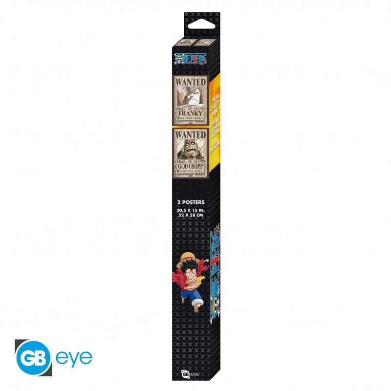 Abysse: One Piece - Chibi Set 2 Poster (52 x 38cm) - Usopp & Franky