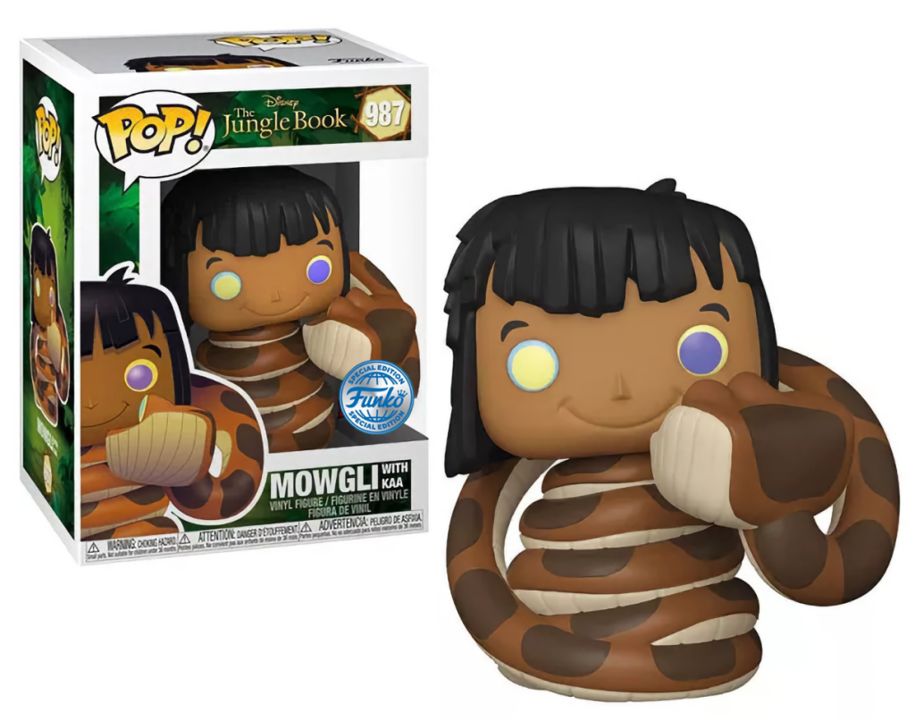 POP! Disney: Mowgli (with Kaa) - The Jungle Book