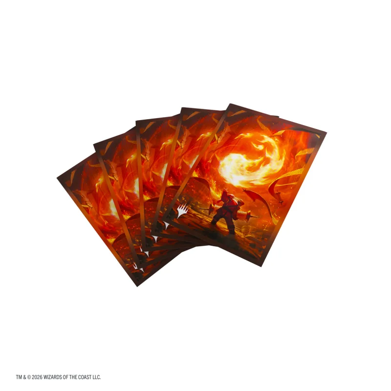 Gamegenic | Secrets of Strixhaven - Mountain | Premium Art Sleeves