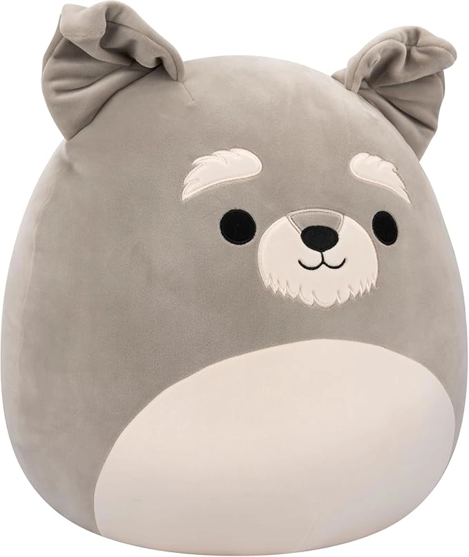 Jazwares | Squishmallows Shaun Grey Schnauzer | 40cm Large Plush