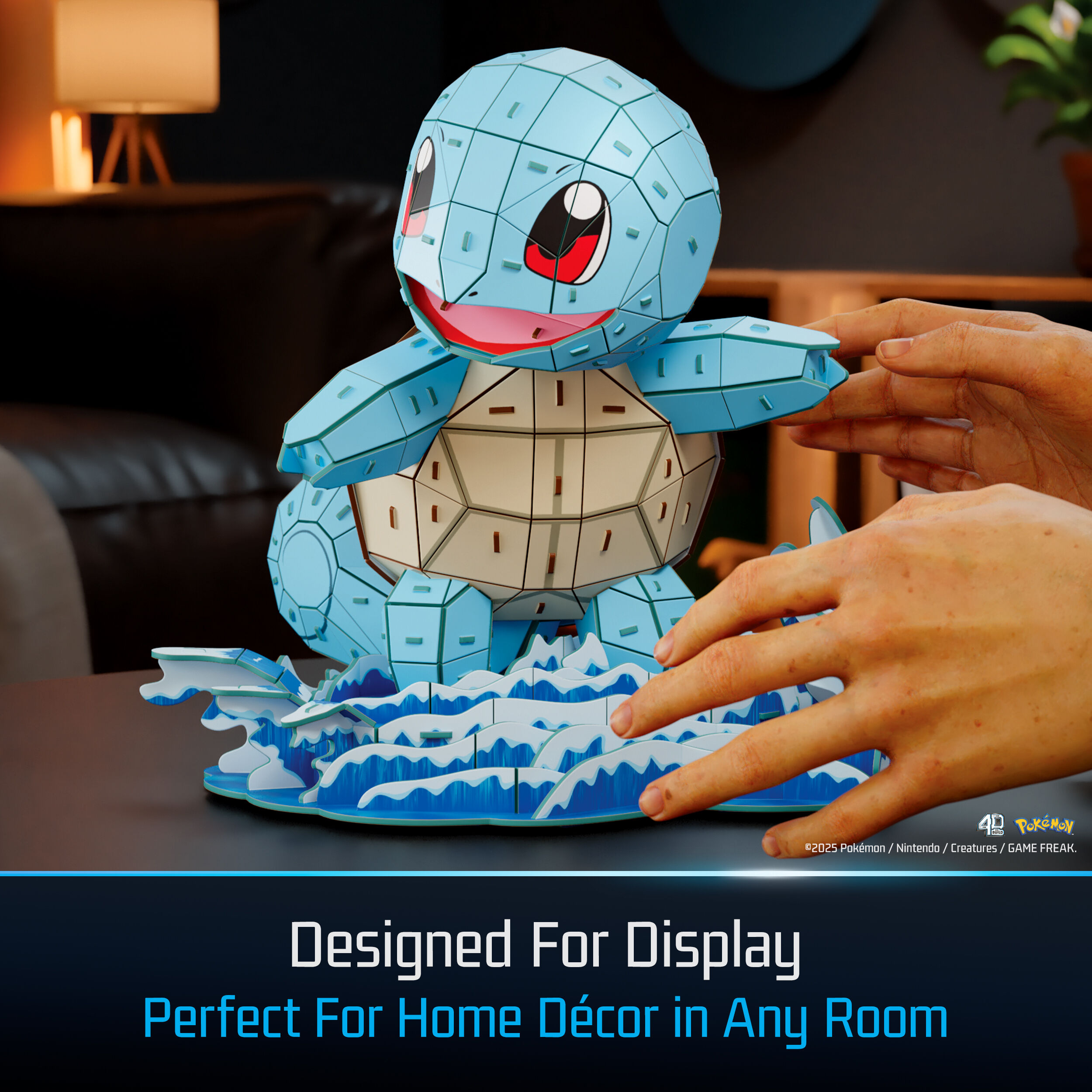 Spin Master | Shiggy 4D Build Puzzle | Pokémon