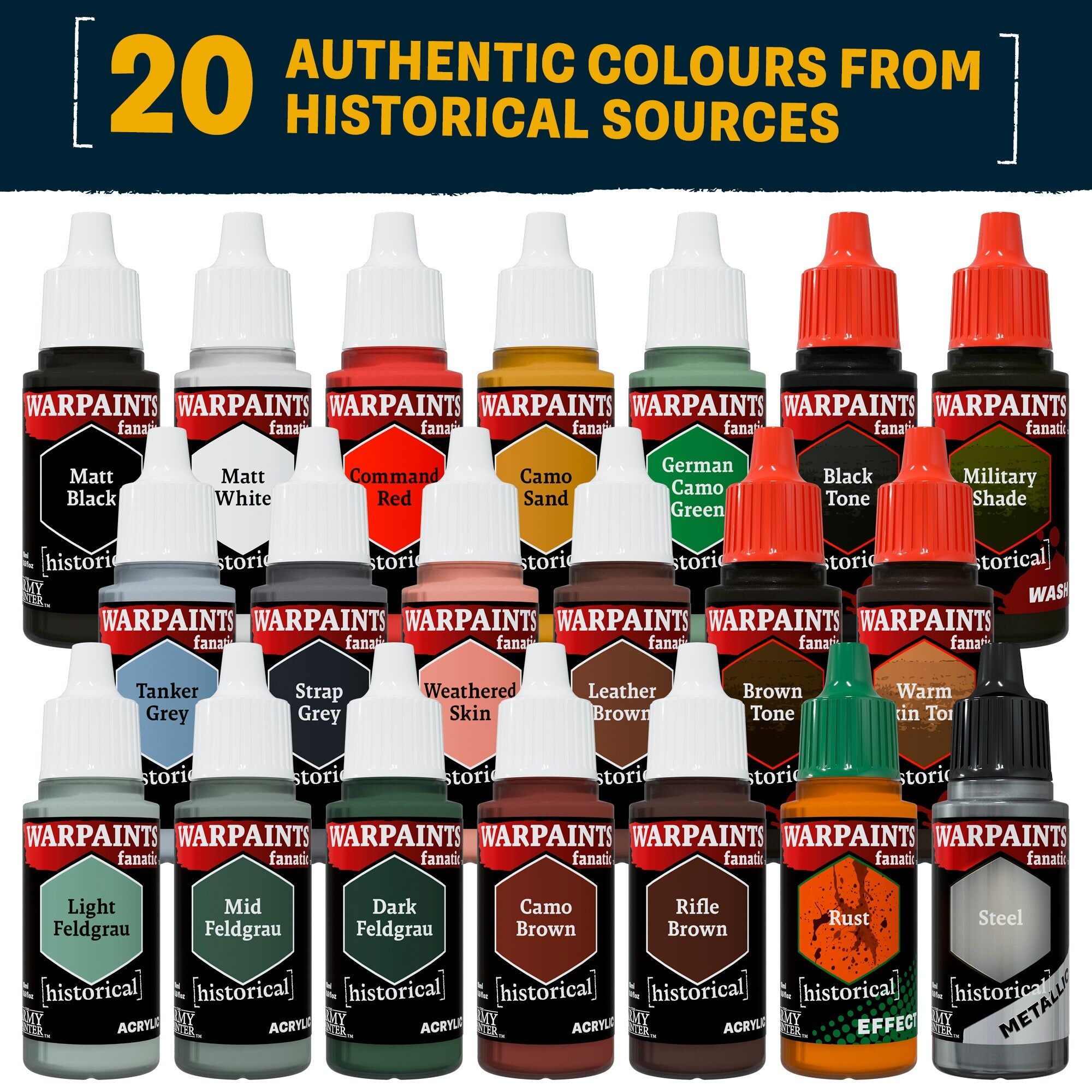 The Army Painter - WWII German - Historical Paint Set