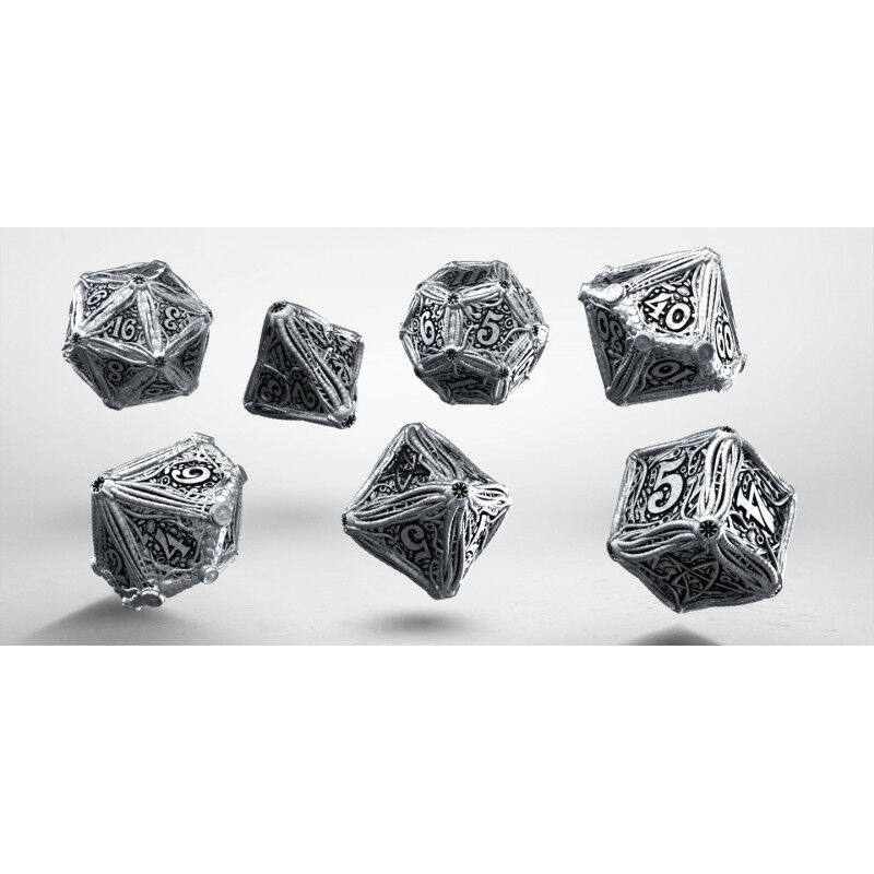 Q Workshop | Metal | Call Of Cthulhu Dice Set