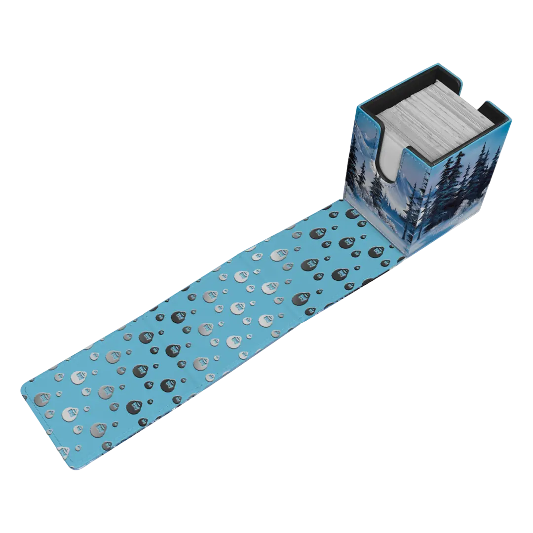 Ultra Pro - Bob Ross - Winter Paradise Alcove Flip Deck Box