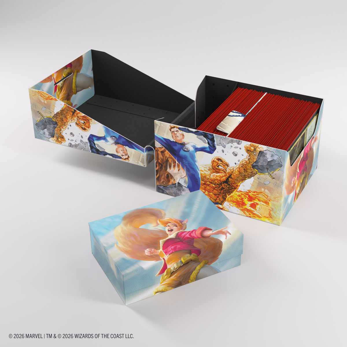 Gamegenic | Marvel Super Heroes - Fantastic 4/Go Nuts | Deckbox Soft 100+ XL