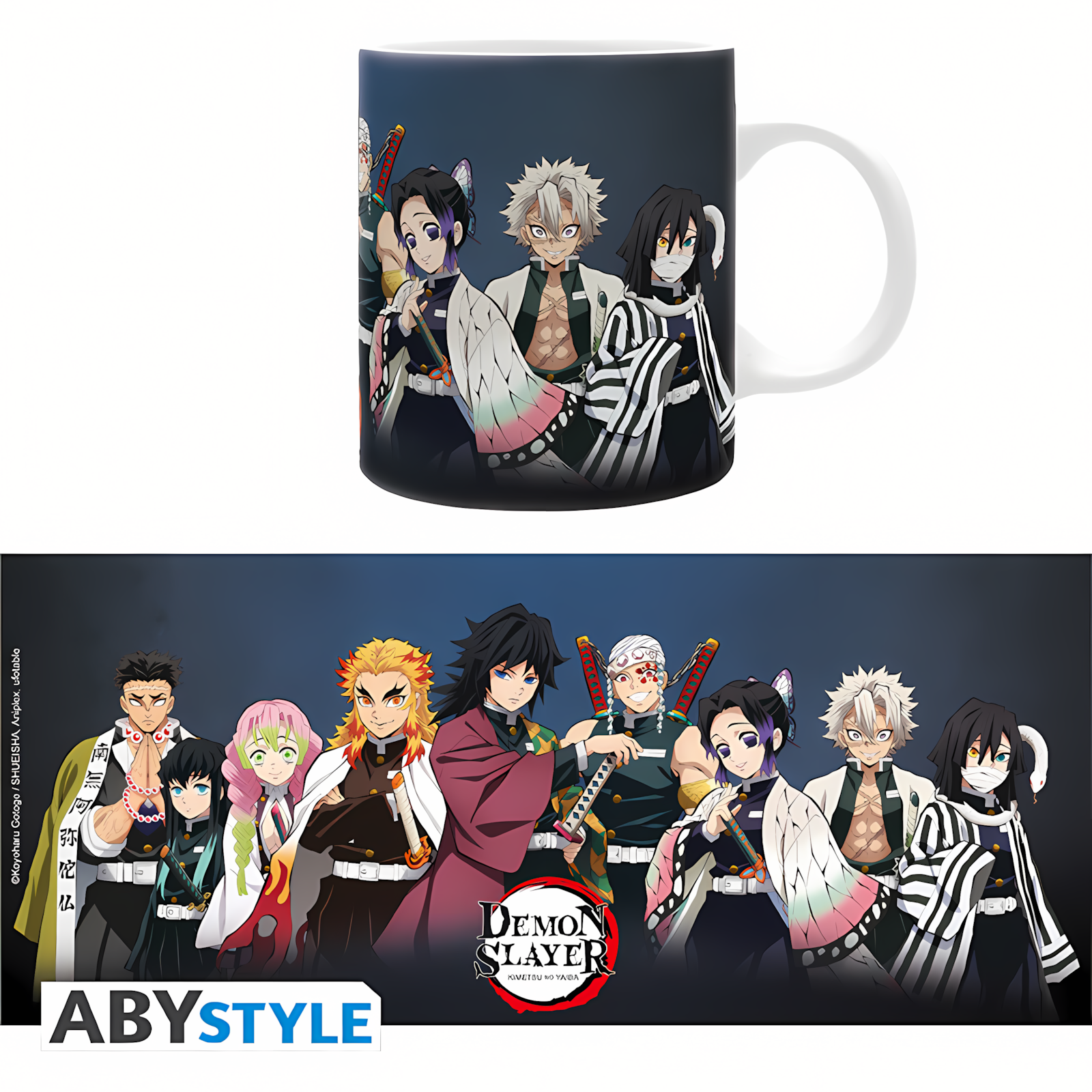 Abysse: Demon Slayer - Mug (320ml) - Pillars