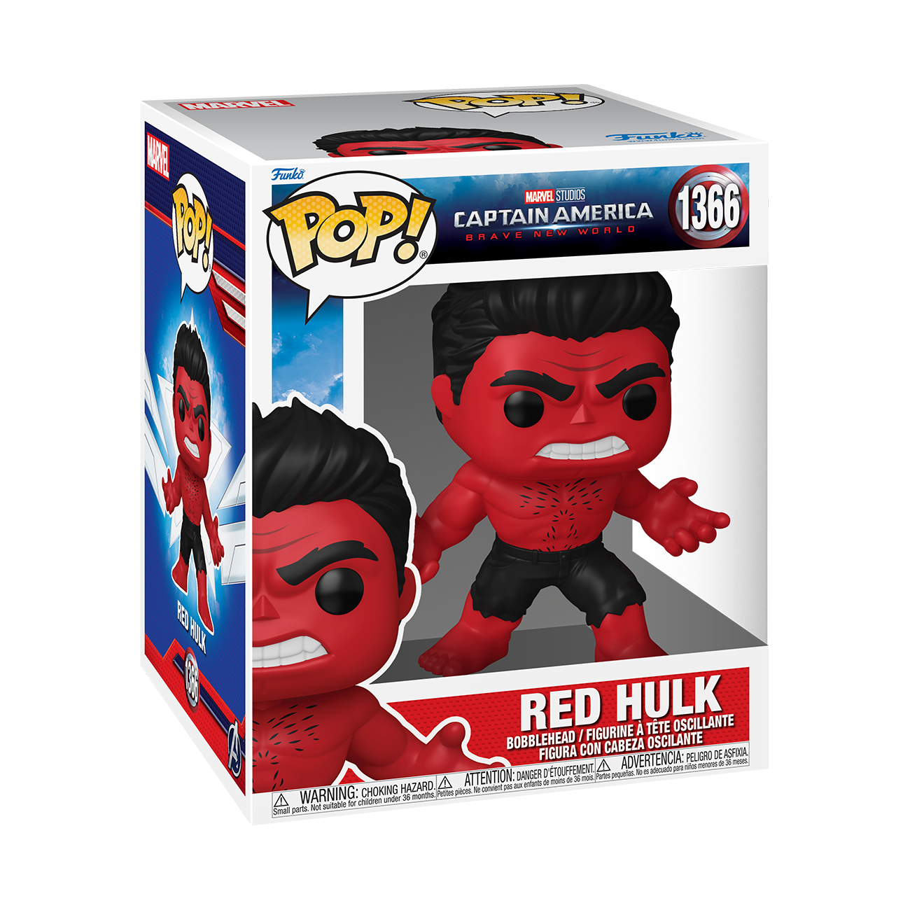 POP! Super: Red Hulk - Captain America