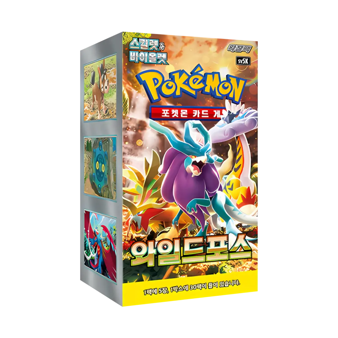 Pokémon TCG: Wild Force (SV5K) - Display (KOR)