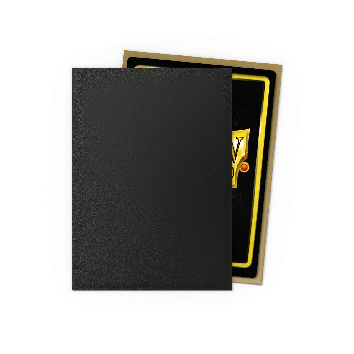 Dragon Shield: Black & Gold - Matte Dual Sleeves - Standard Size (5/8)