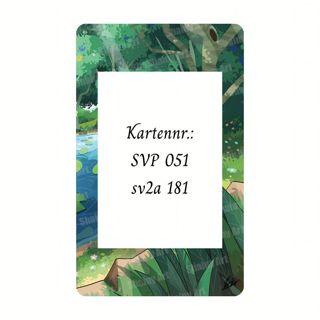 Blossom | Relaxo Promo | Extended Art Acryl Case für Pokémon