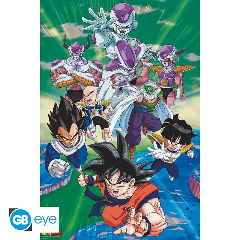 Dragon Ball | Maxi Poster (91,5 x 61cm) Freezer Group Arc | Poster