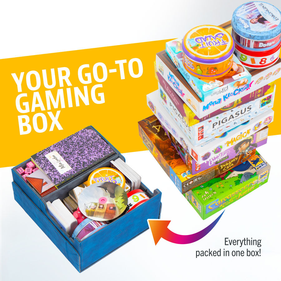 Gamegenic - Deckbox Games Lair 600+ Stil: Blau