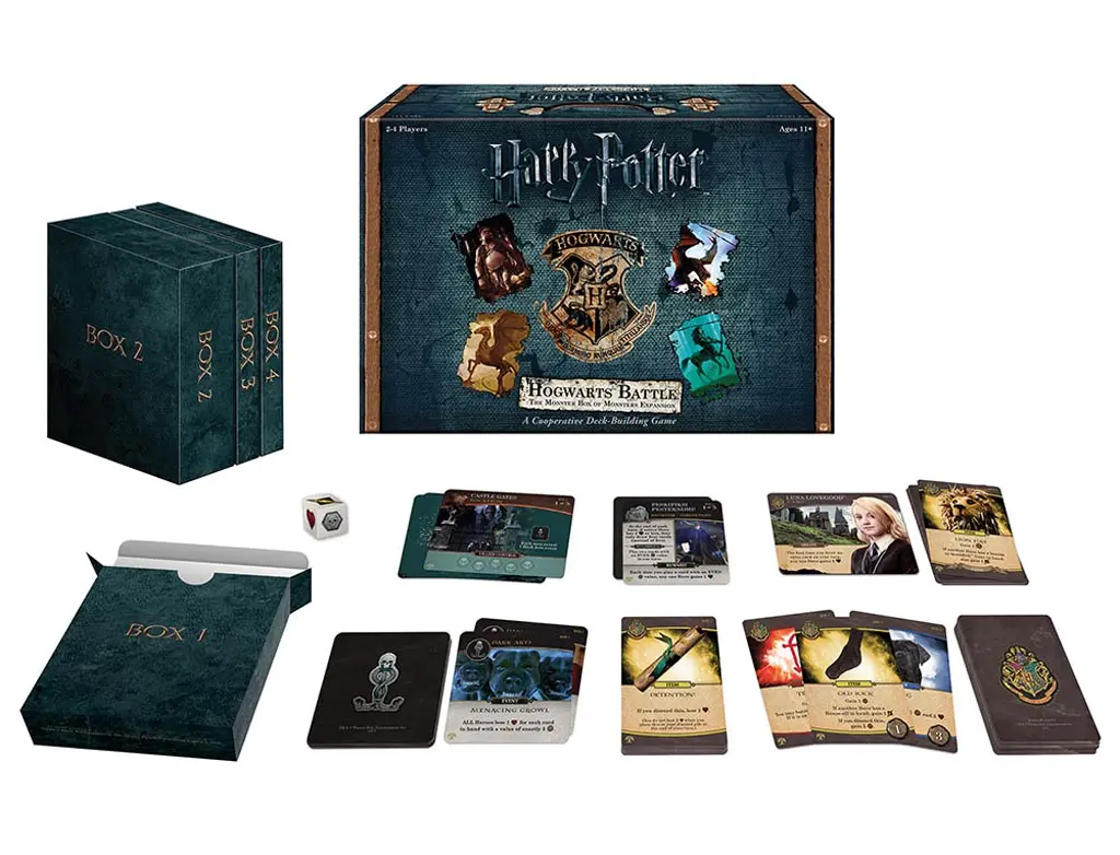 Usaopoly: Harry Potter HB The Monster Box of Monsters Exp. - Card Games