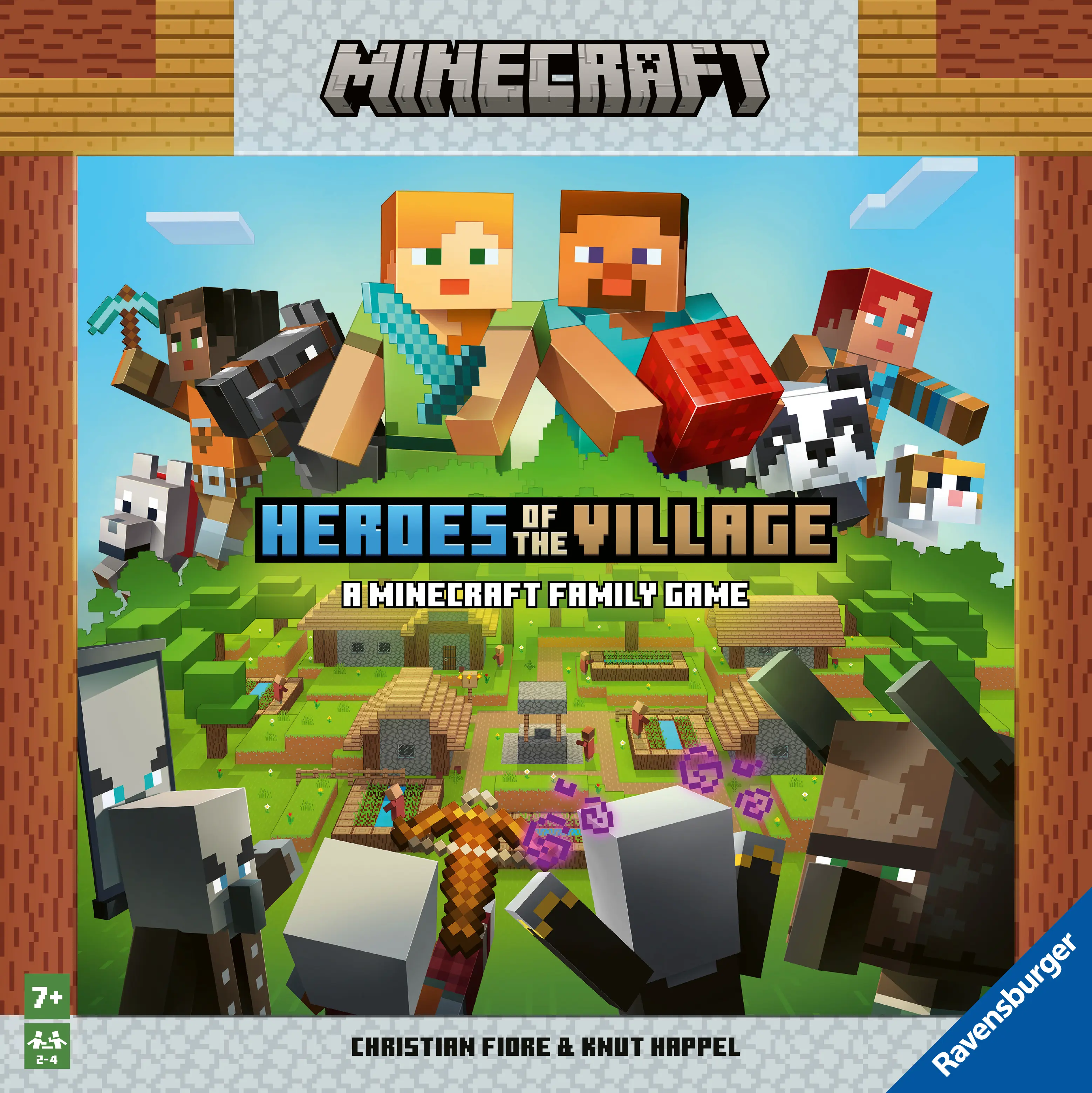 Ravensburger | Minecraft Heroes of the Village | Gesellschaftsspiele