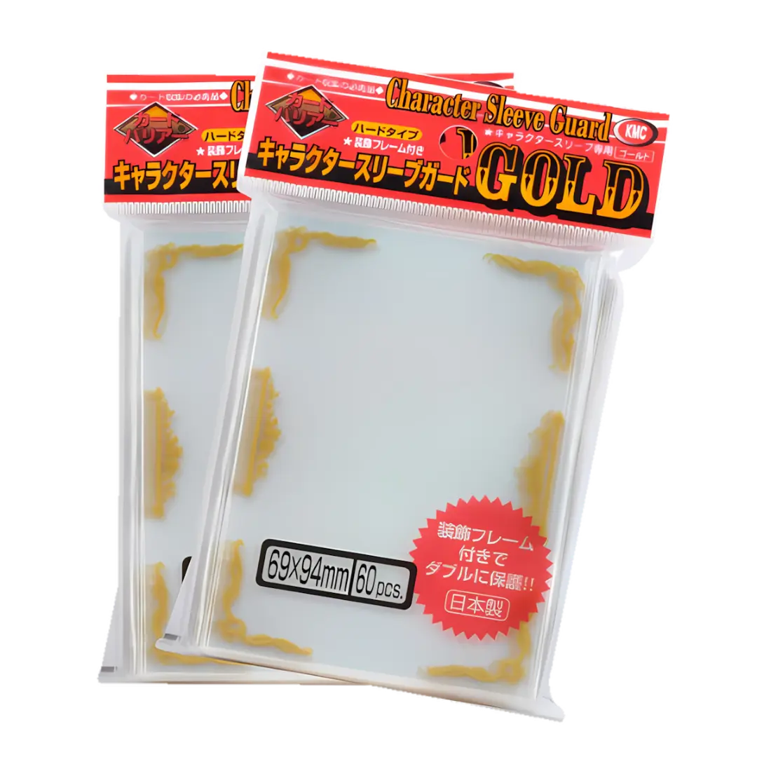 KMC - Standard Sleeves - Character Sleeve Guard Gold (60)