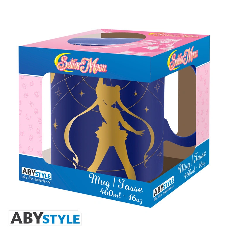 Sailor Moon | Golden Sailor Moon | Mug Heat Change (460ml)
