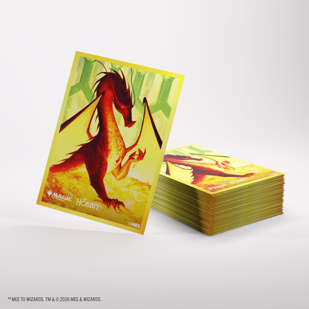 Gamegenic | MTG: The Hobbit - Smaug The Golden | Premium Art Sleeves (105 Stk.)