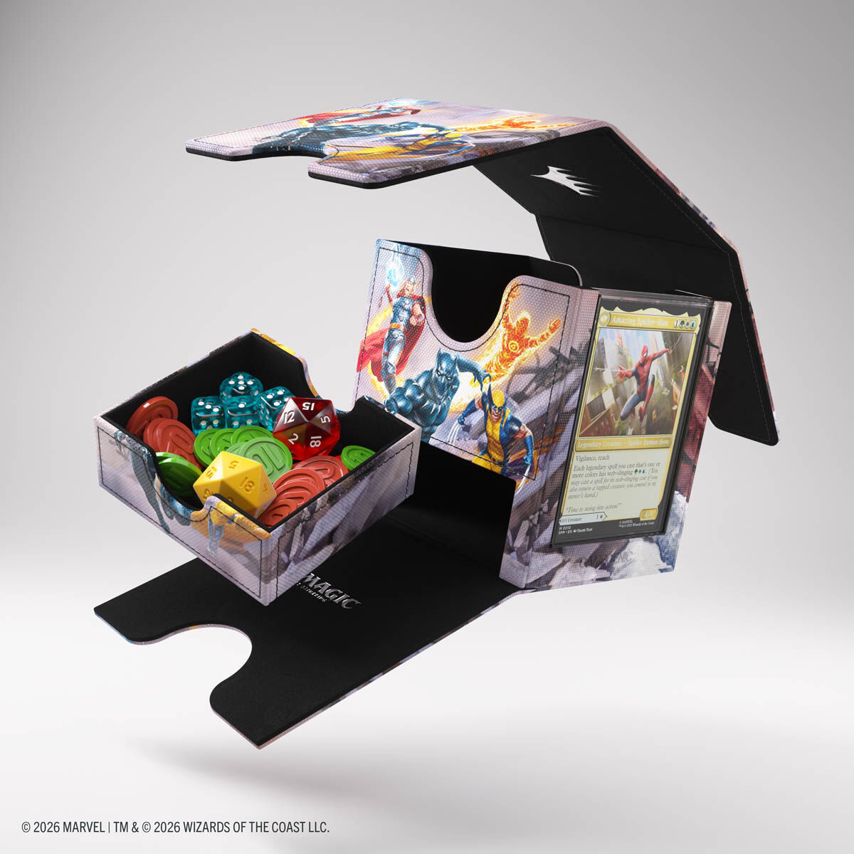 Gamegenic | Marvel Super Heroes - Marvel Super Heroes | Deckbox Sidekick PRO 100+ XL