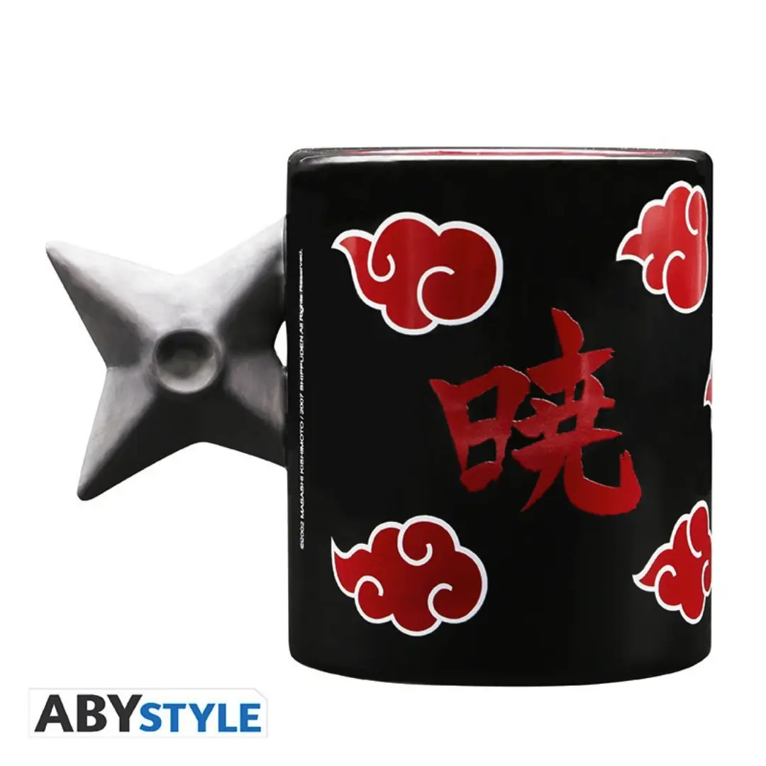 Abysse | Naruto Shippuden | Shuriken Akatsuki 3D Handle Mug