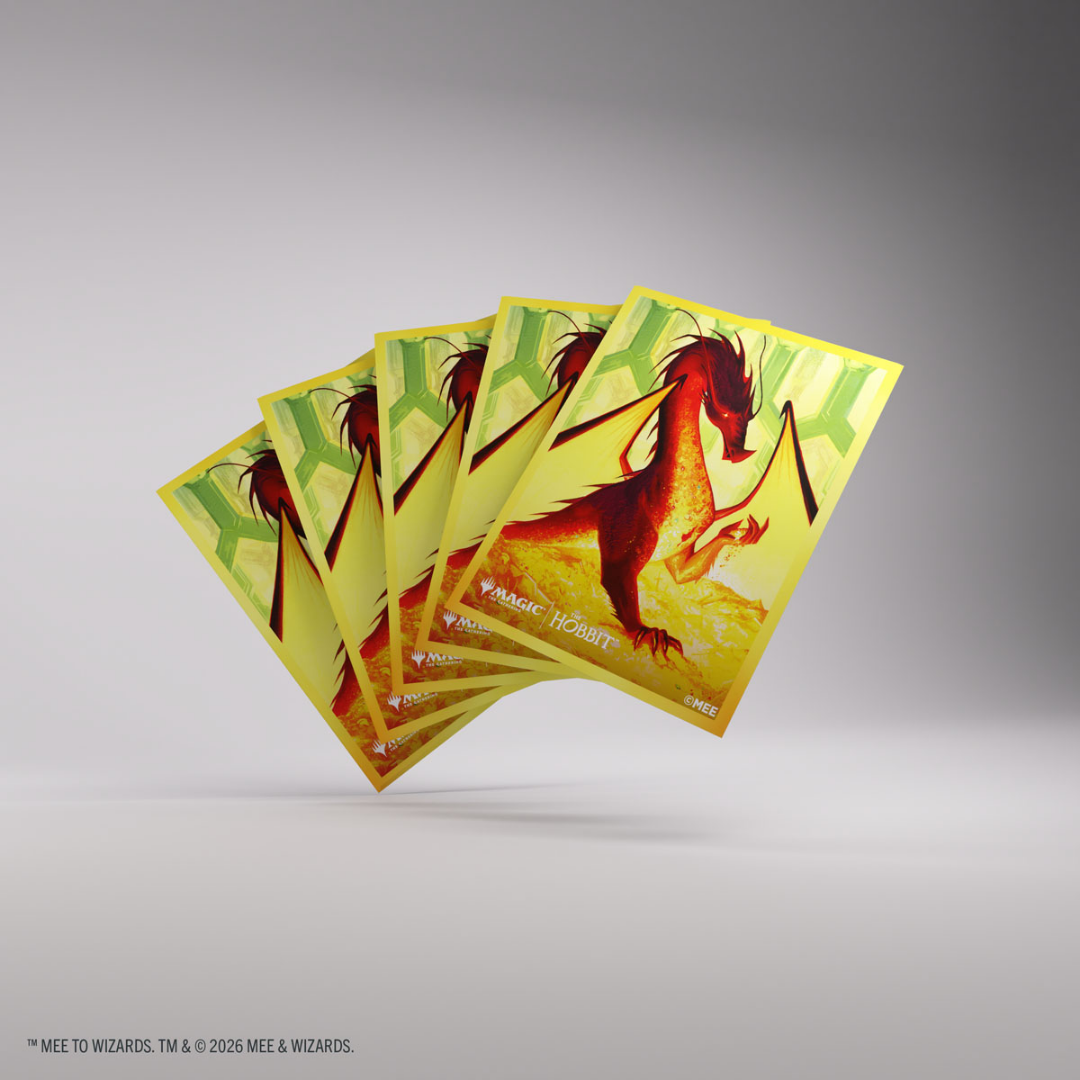Gamegenic | MTG: The Hobbit - Smaug The Golden | Premium Art Sleeves (105 Stk.)