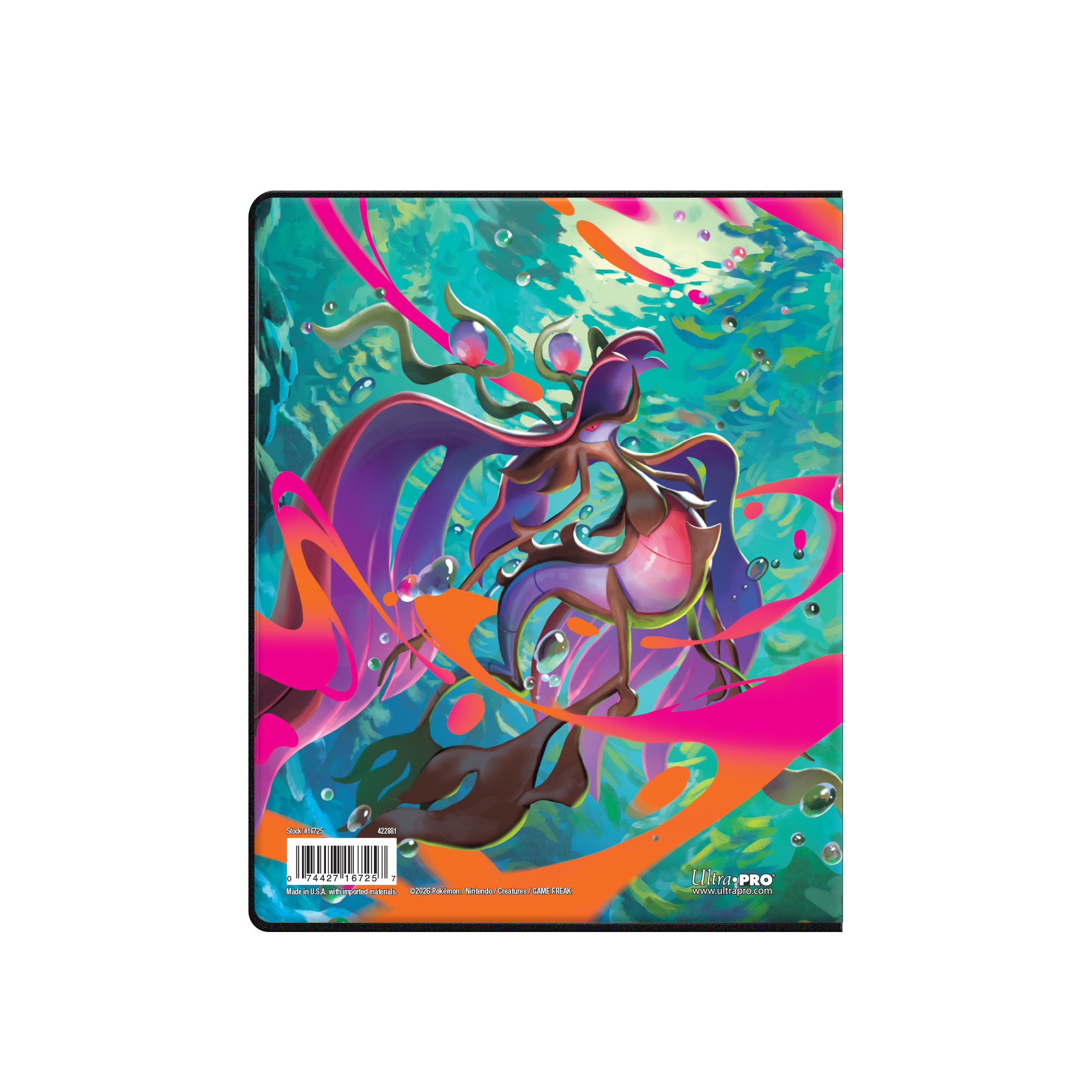Ultra Pro | Mega Evolution Chaos Rising | 4-Pocket Portfolio