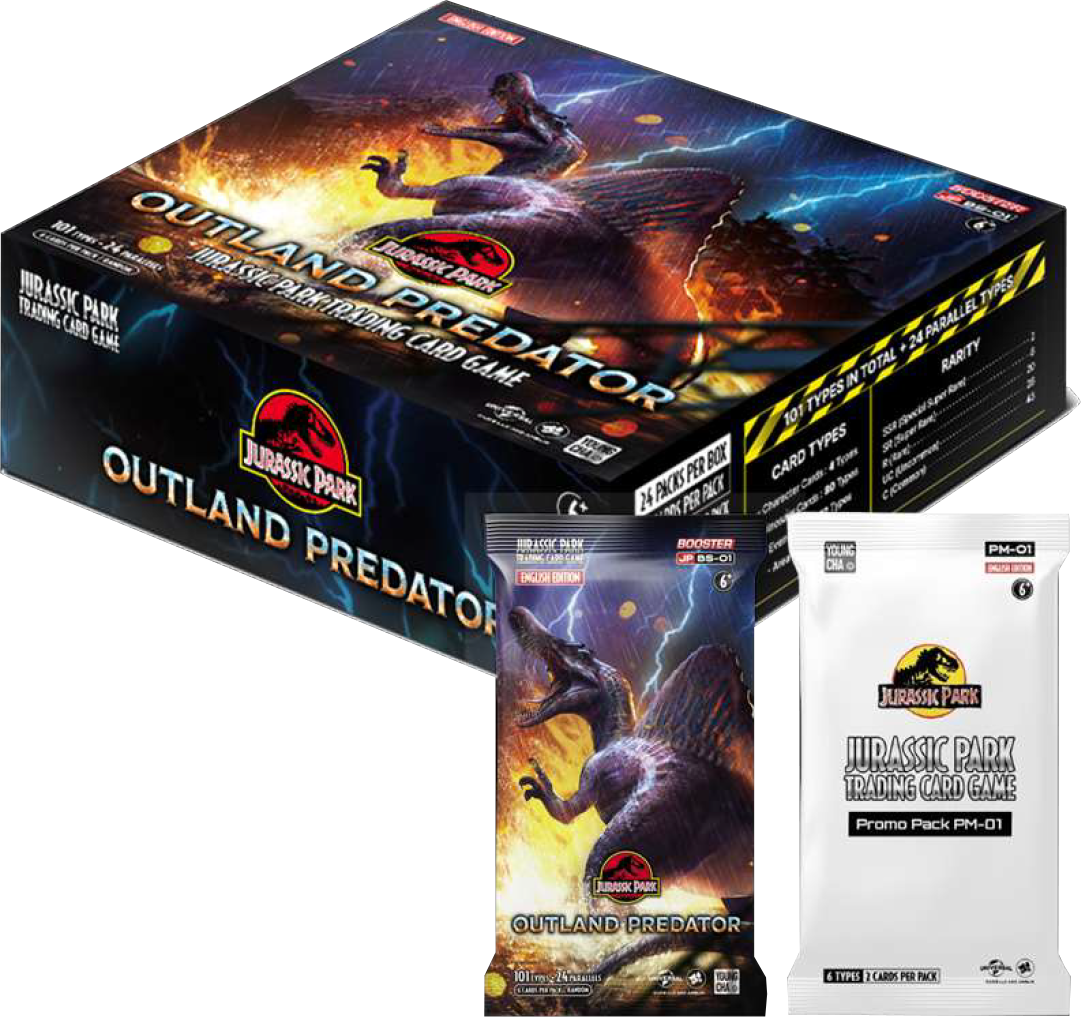 Jurassic Park TCG | Outland Predator | Booster Display (EN)