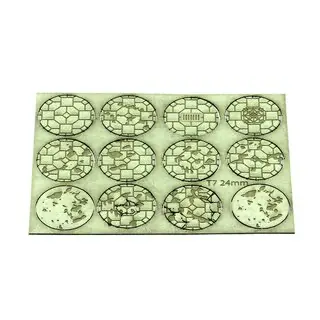 Kraken Wargames | Base Topper T7 | 24 mm (10 Stück)