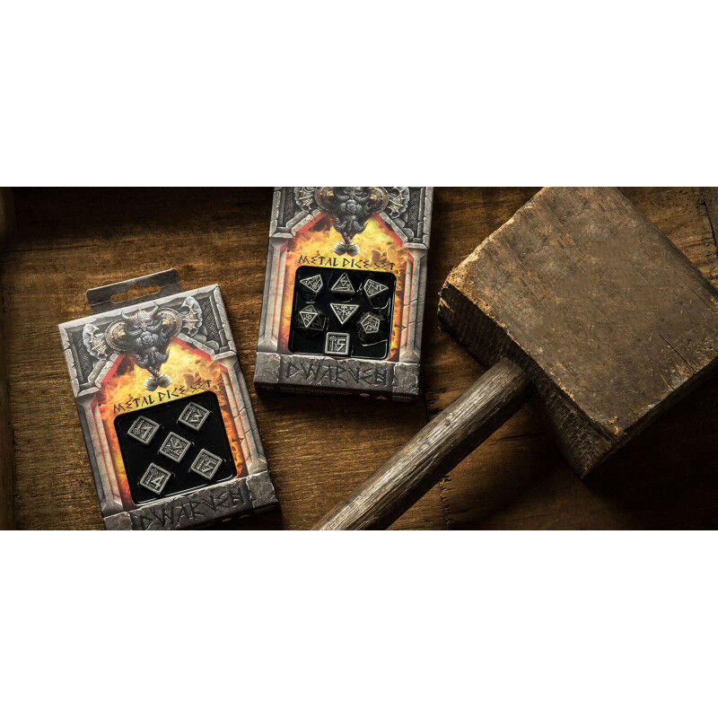 Q Workshop | Metal | Dwarven Dice Set