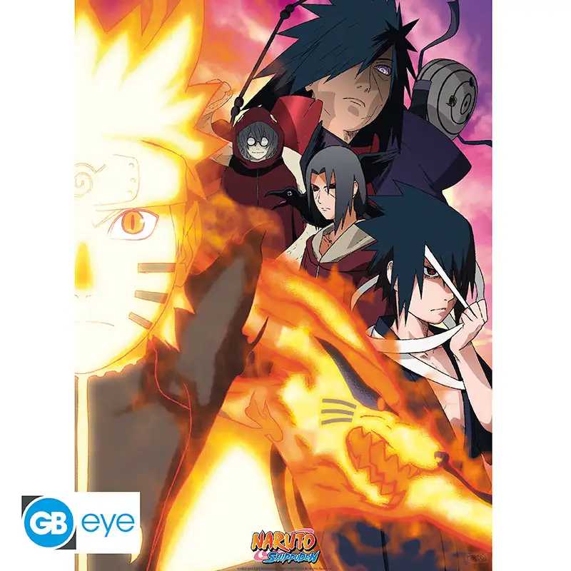 Naruto Shippuden | Chibi Set 2 Poster (52 x 38cm) Group | Poster