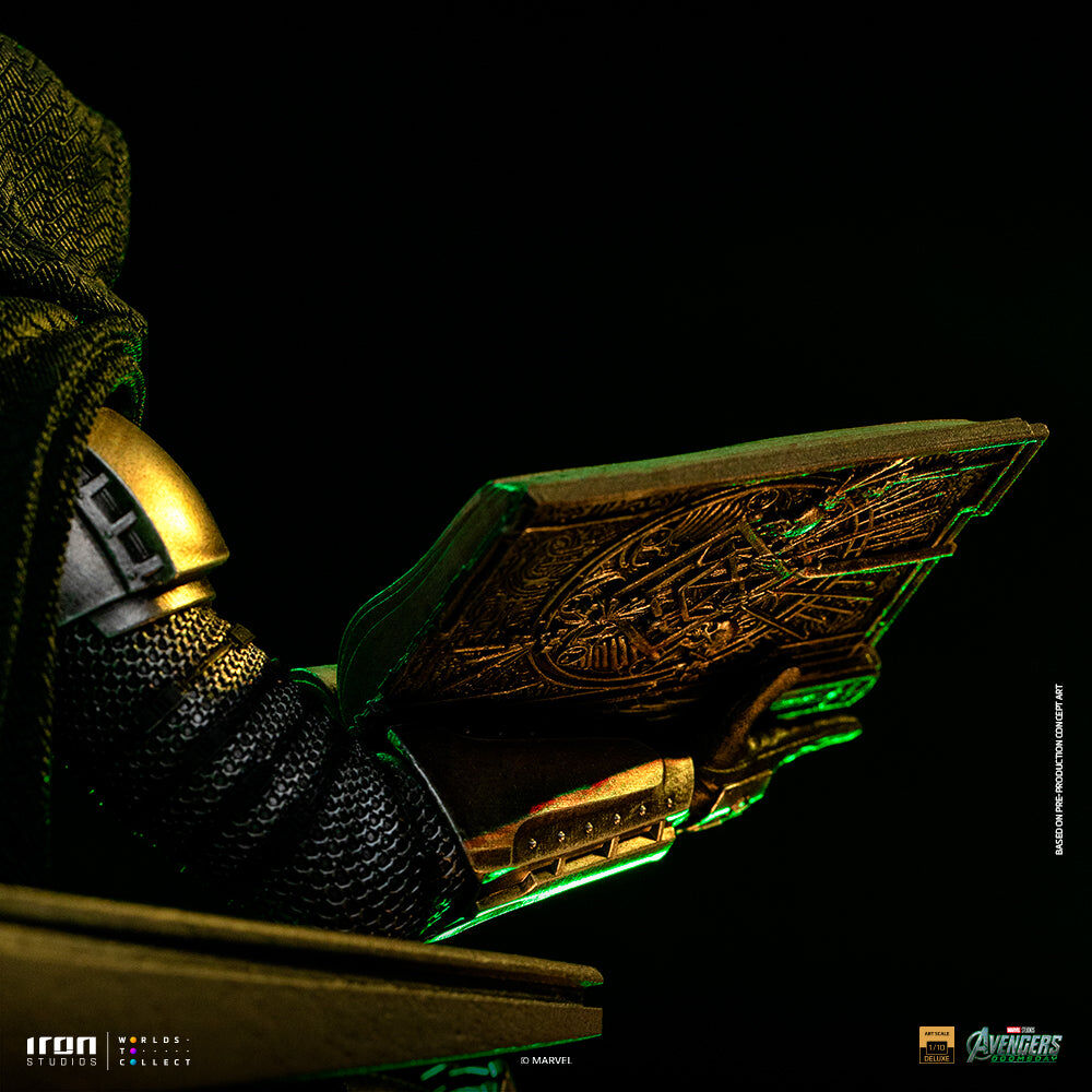 Iron Studios | Doctor Doom on Throne | Avengers: Doomsday - Deluxe Art Scale 1/10