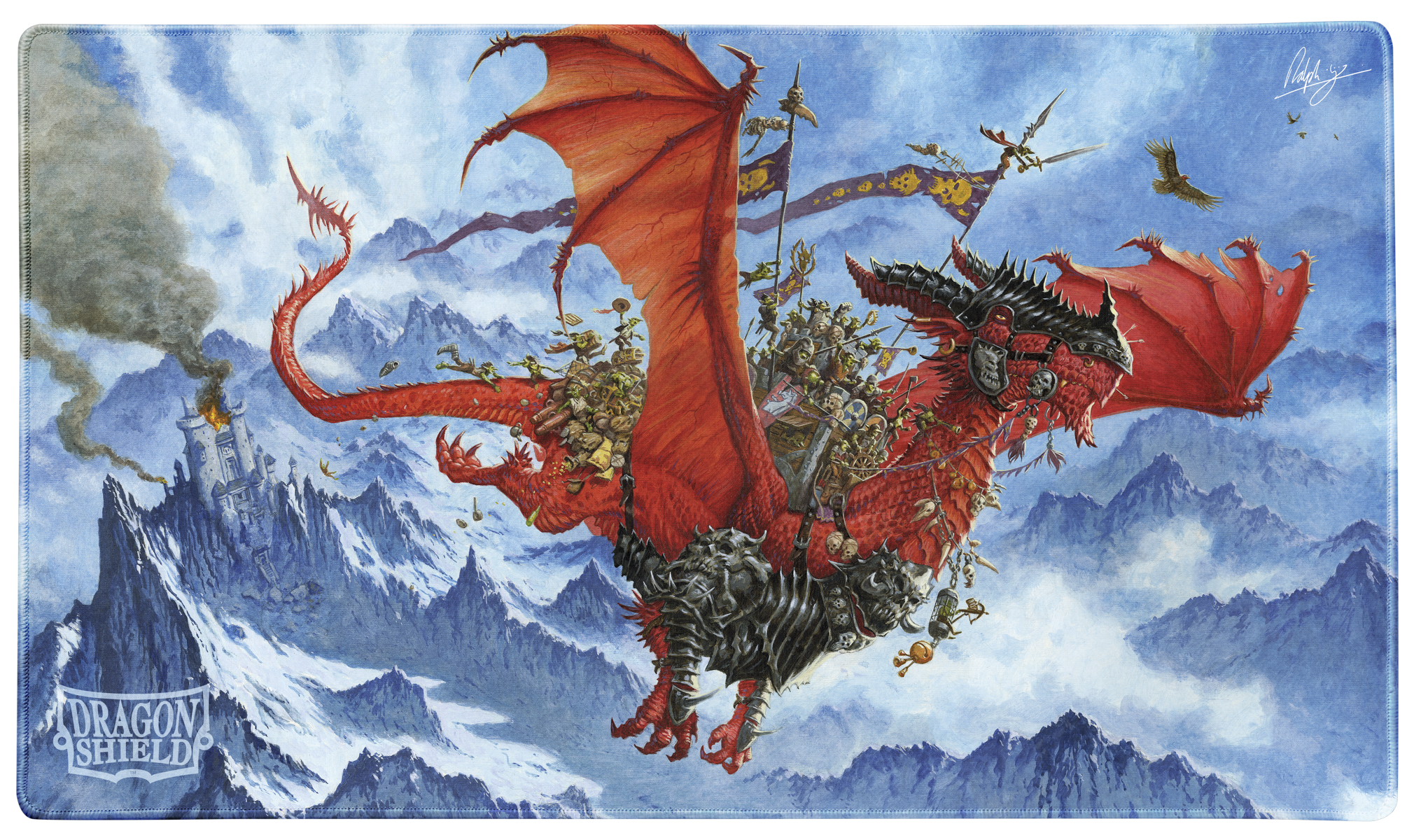Dragon Shield | The Raid | Playmat + Tube