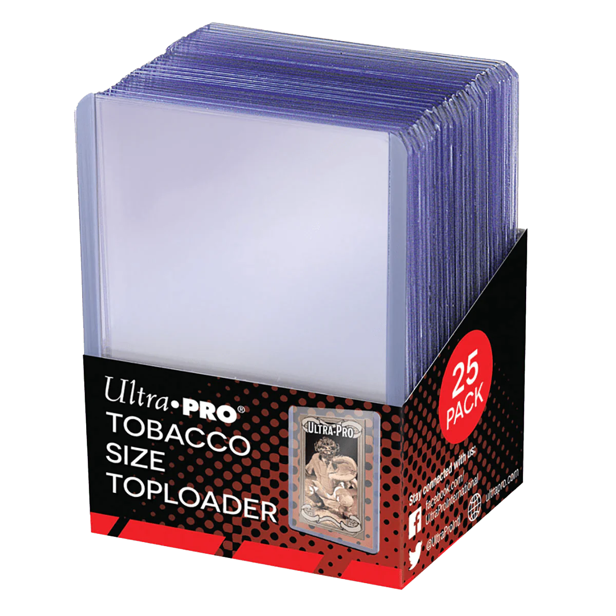 Ultra Pro: Tobacco Size Toploader - 25