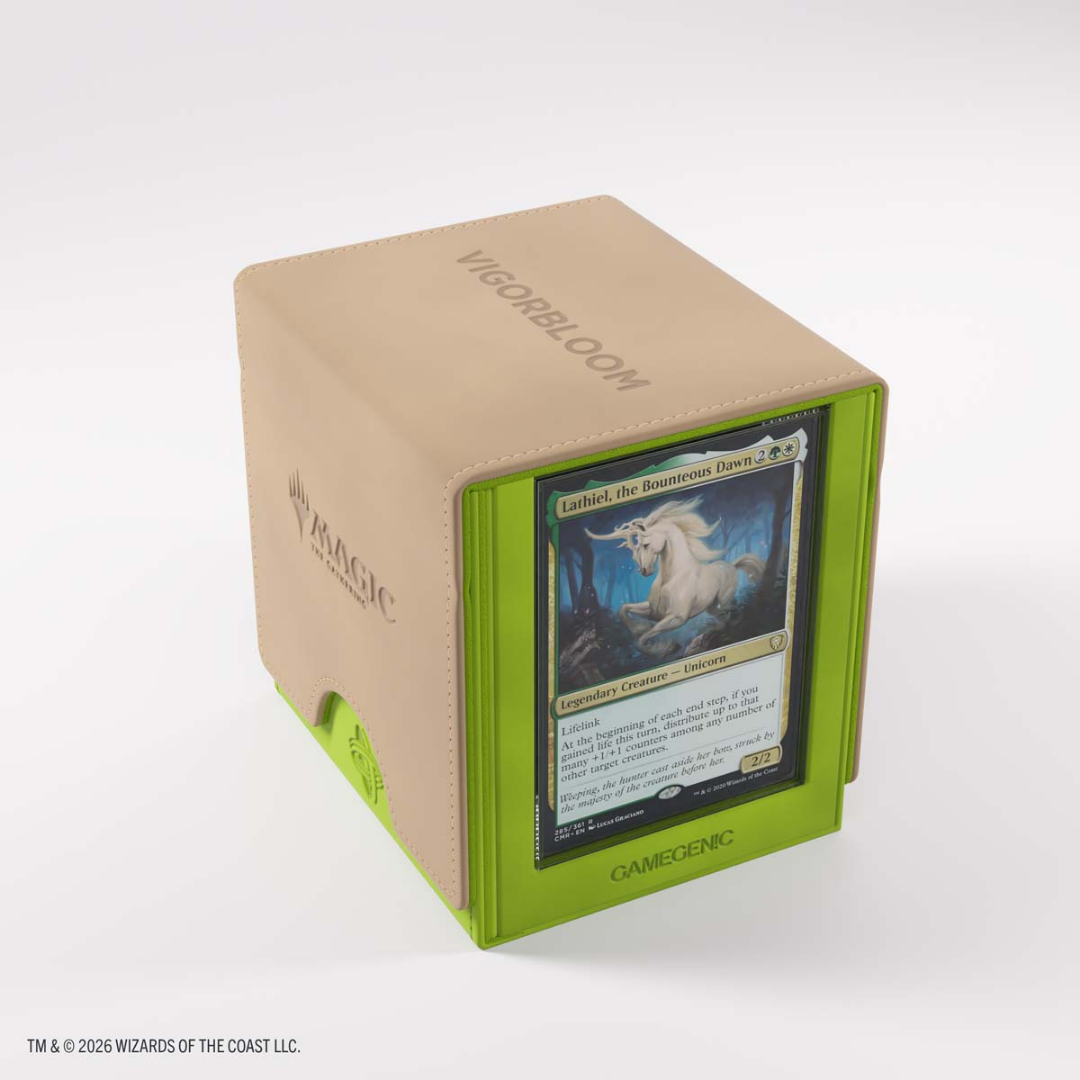 Gamegenic | MTG: Reality Fracture - Vigorbloom | Sidekick Pro Convertible Deckbox 100+ XL