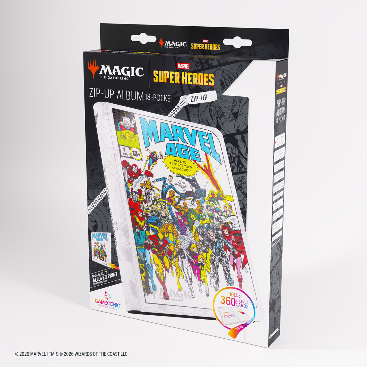 Gamegenic | Marvel Super Heroes - Marvel Age | Binder 18-Pocket