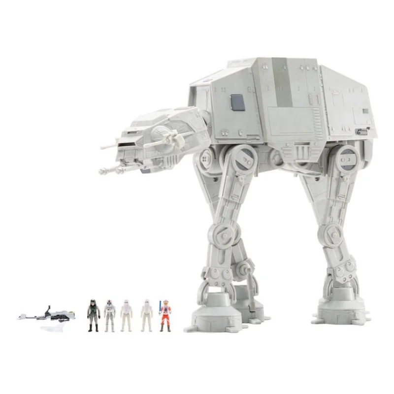 Jazwares | Star Wars Micro Galaxy Squadron feature vehicle with Assault Class AT-AT | 24cm Figure
