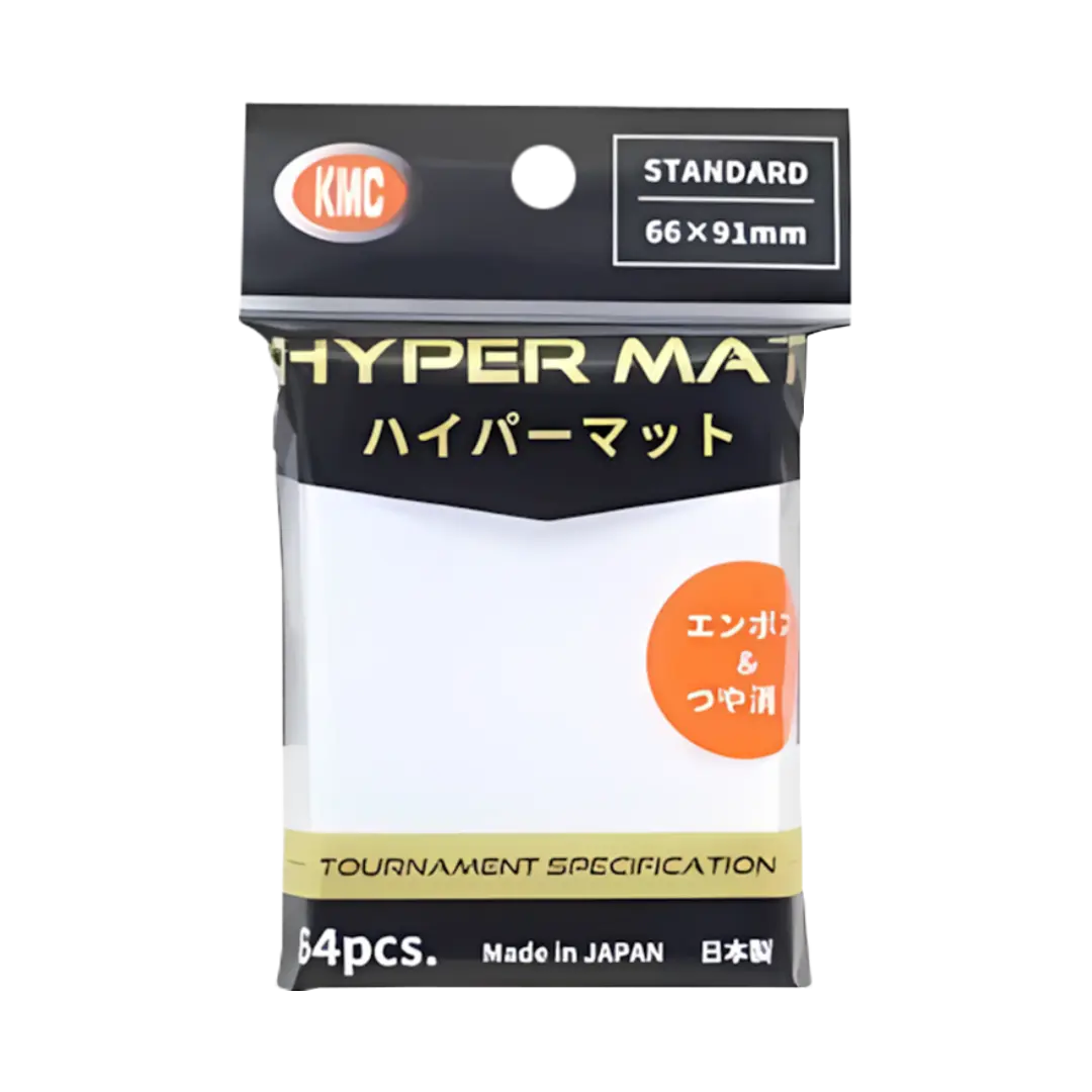 KMC | Standard Sleeves | Hyper Mat Weiß (64)