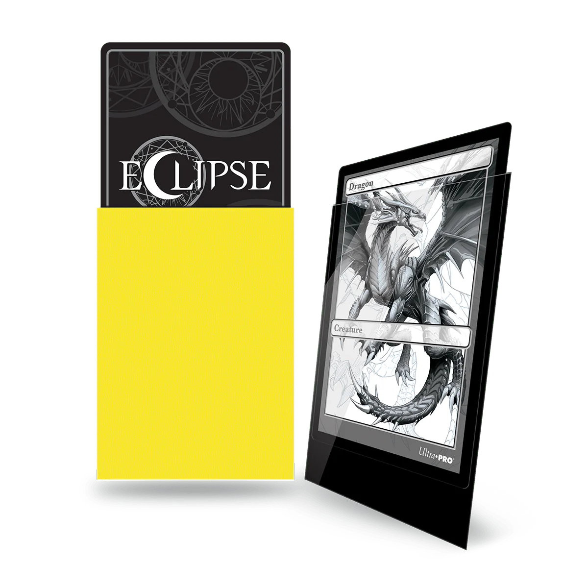 Ultra Pro - Eclipse Gloss Standard Sleeves: Lemon Yellow