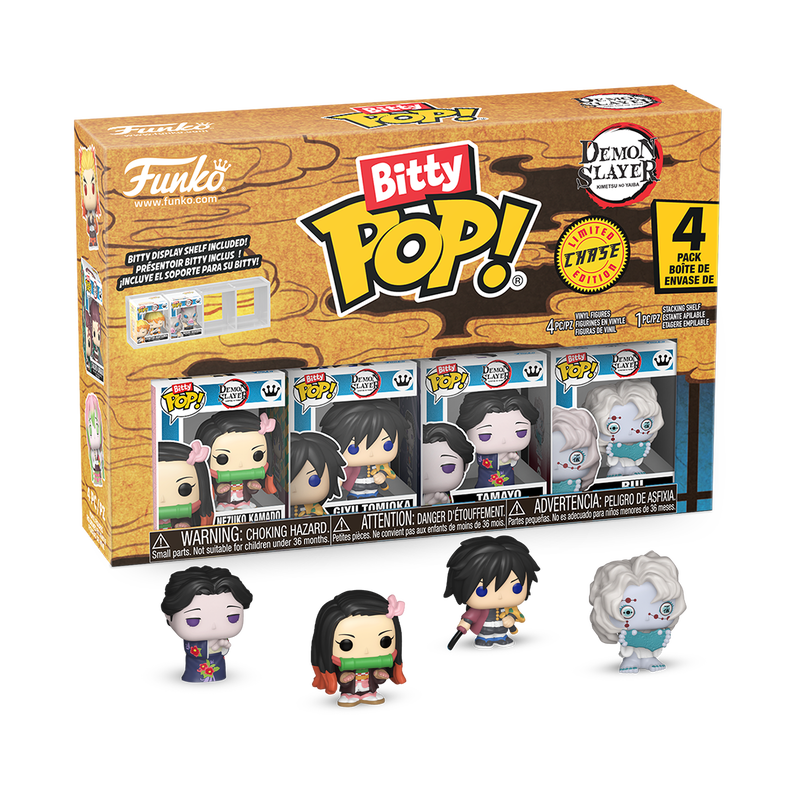 Bitty POP 4-Pack | Nezuko | Demon Slayer