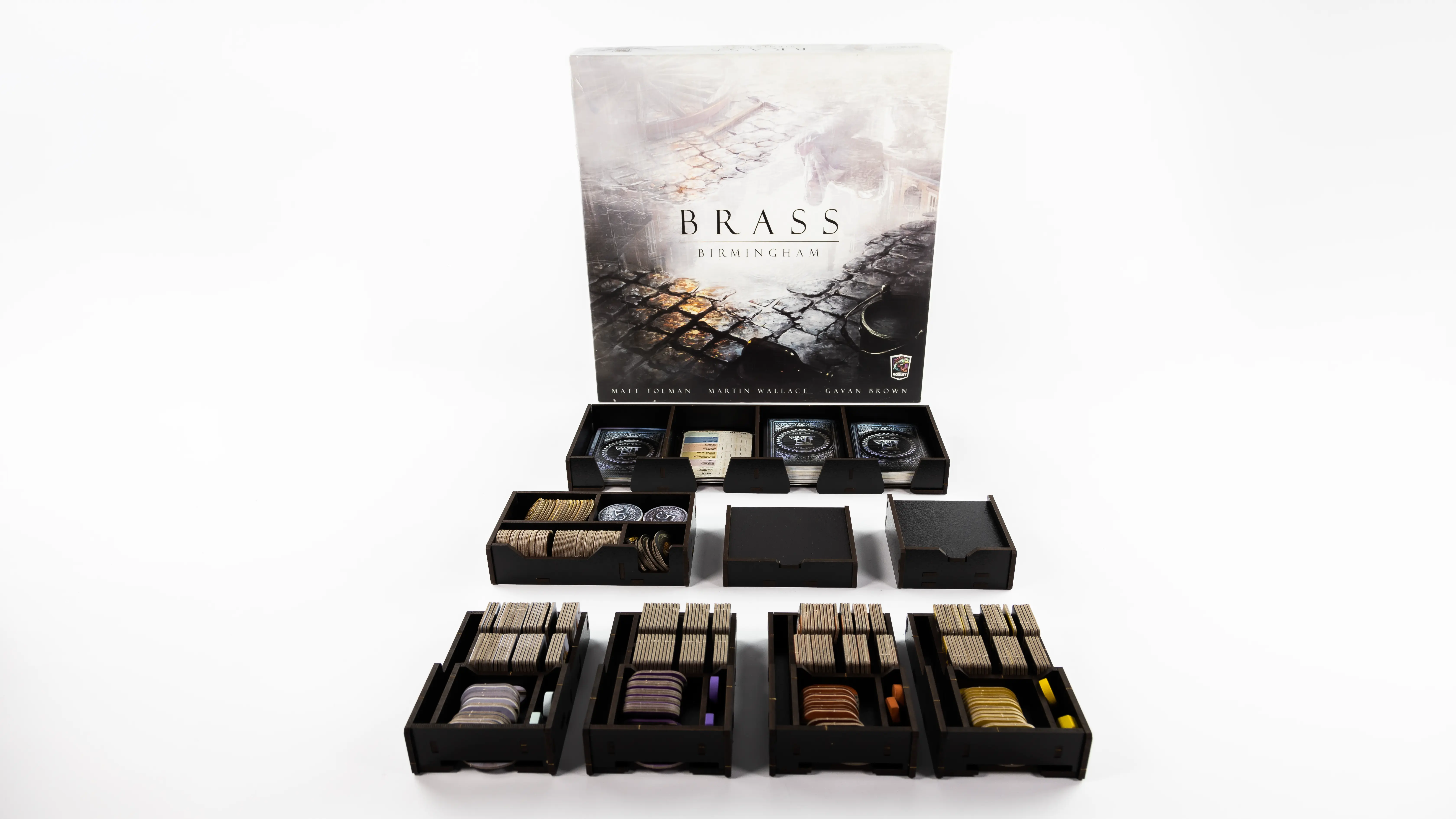 Kraken Wargames | Brass Birmingham | Black Organizer