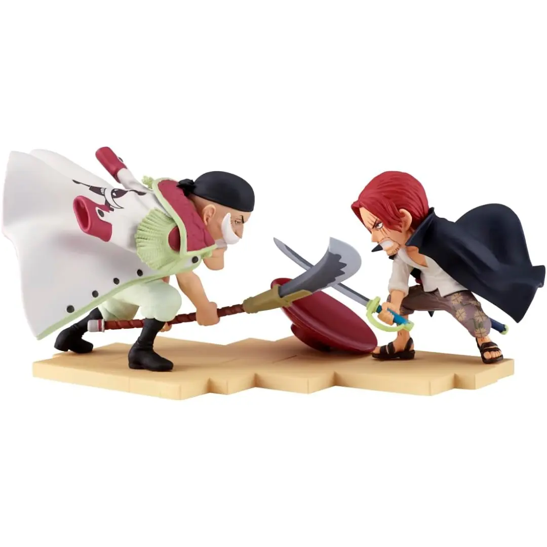 Banpresto: One Piece - Edward Newgate vs Shanks World Collectable Log Stories Figur (13cm)
